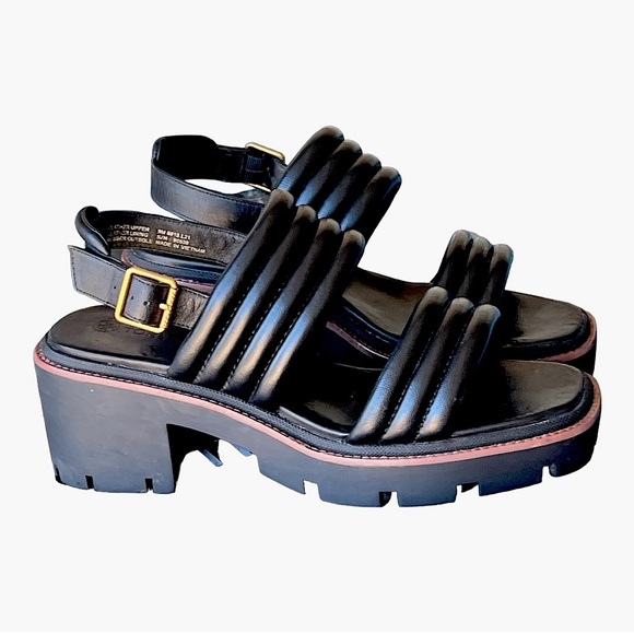 Tory Burch Women’s Lug Sole Heeled Sandal Size 9 - Picture 2 of 8